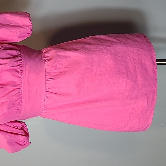 Hello Molly Prove Yourself Hot Pink Dress Size XS Bohemian Wedding Vacation Mini - Picture 3 of 10